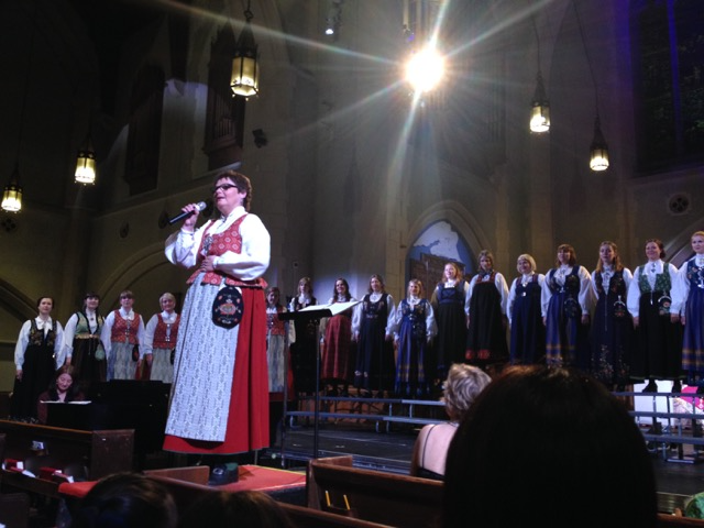 Performance with Cantus Women’s Choir, Norway