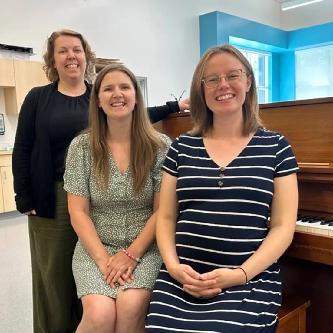 Mitchell Elementary School-Jessica Nickels L to R: Jennifer Thomson, Jessica Nickel and Jessica Taves